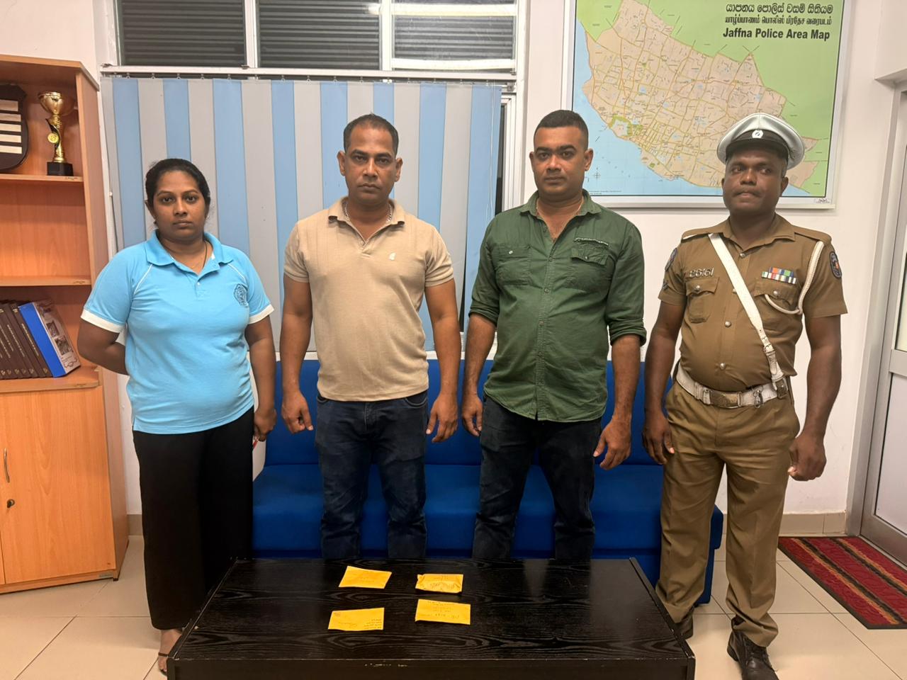 நீண்டகாலமாக போதைப்பொருள் வர்த்தகத்தில் ஈடுபட்டுவந்த பெண் உட்பட நால்வர் கைது!