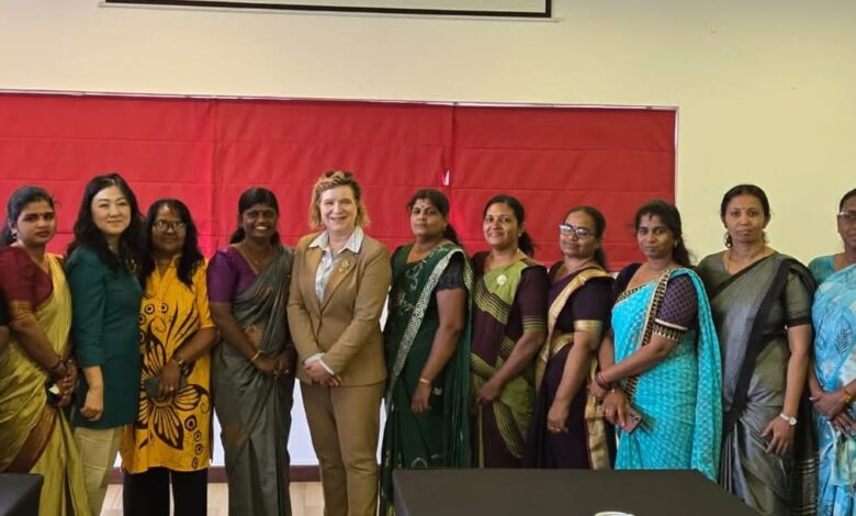 யாழ் மாவட்ட உள்ளூராட்சி மன்ற பெண் உறுப்பினர்களை சந்தித்த சர்வதேச இராஜதந்திரிகள்!