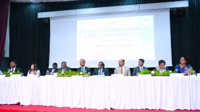 3ஆவது சர்வதேச சட்டத்துறை மாநாடு யாழ்.பல்கலையில்!