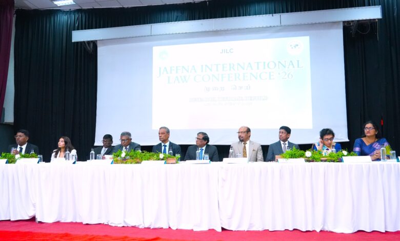 3ஆவது சர்வதேச சட்டத்துறை மாநாடு யாழ்.பல்கலையில்!