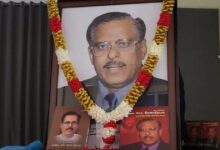 மாவை சேனாதிராசாவின் முதலாம் ஆண்டு நினைவேந்தல் நிகழ்வு!