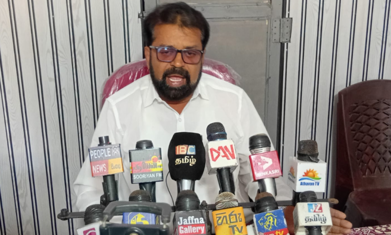 தையிட்டி விகாரையை விகாரைக்குரிய காணியில் கட்டித்தர தயார் - மக்களின் காணிகளை மக்களிடம் வழங்குங்கள் - அருள் ஜெயந்திரன் வலியுறுத்தல்!