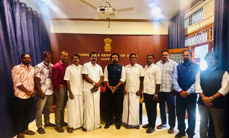 இந்திய துணைத் தூதுவரை சந்தித்த சிறிதரன் தலைமையிலான குழு!