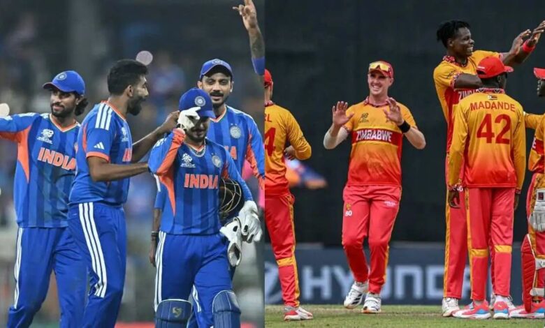 T20 சூப்பர் 8 போட்டியில், சிம்பாவேயை வென்ற இந்தியா!