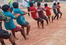 வடக்கு மாகாண கயிறு இழுத்தல் போட்டியில் யாழ் அணி வெற்றி!