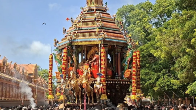 நயினாதீவு நாகபூசணி அம்மன் ஆலய தேர் திருவிழா நேற்று (28) சிறப்பாக இடம்பெற்றது.
