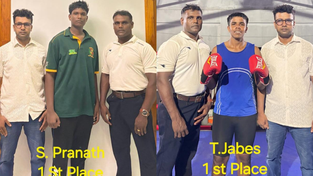 மாகாண மட்ட குத்துச் சண்டைப் போட்டியில் சென் பற்றிக்ஸ் கல்லூரிக்கு மூன்று தங்கமும், ஒரு வெள்ளியும்!