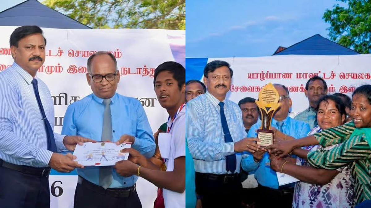யாழில் இடம்பெற்ற மாற்றுத் திறனாளிகளுக்கான தடகள விளையாட்டுப் போட்டி!