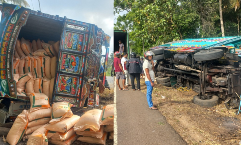 ஹென்டர் வாகனத்தில் லொறி மோதி கவிழ்ந்து விபத்து; இருவர் பலி : ஒருவர் படுகாயம்!