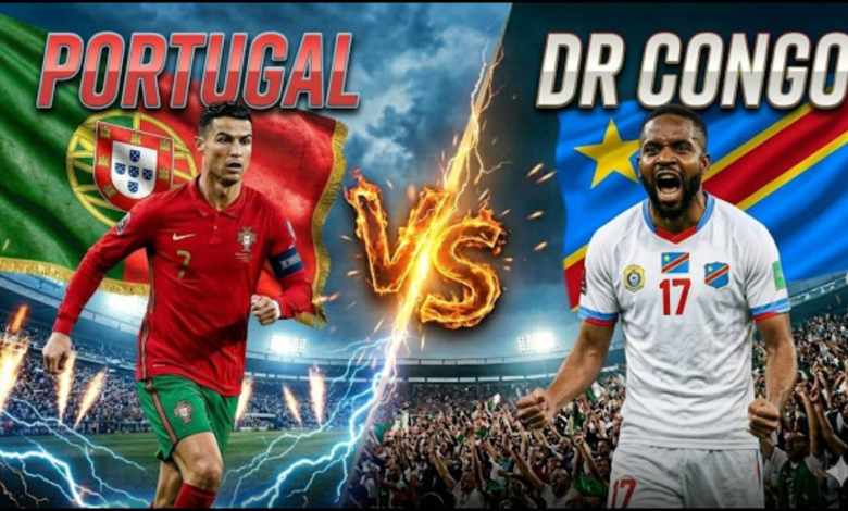 FIFA கால்பந்தாட்ட இன்றைய போட்டியில், போர்த்துக்கல் - கொங்கோ அணிகள் மோதல்!