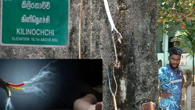 கிளிநொச்சியில் மின்சாரம் தாக்கி இளைஞன் பலி!