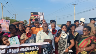 செம்மணி புதைகுழியைப் பார்வையிட்ட நீதி அமைச்சர்: இதன்போது காணாமற்போனவர்களின் உறவுகள் போராட்டம்: இன்றும் மூன்று என்பவை கூடுகள் அகழ்தெடுப்பு!