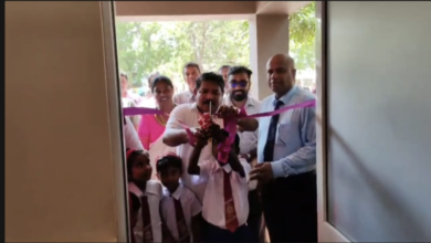 நெடுந்தீவில் பாடசாலை வகுப்பறைக் கட்டடத்தை திறந்து வைத்த அமைச்சர் சந்திரசேகர்!