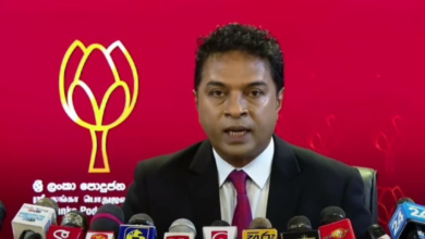 நாமல் ராஜபக்ஷ கைதுக்கு – பொதுஜன பெரமுன கடும் கண்டனம்!