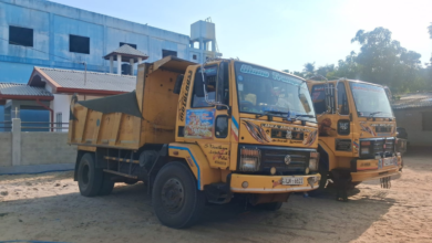 சட்டவிரோத மணலுடன் நிறுத்தாது சென்ற டிப்பர்கள் மீது துப்பாக்கிச்சூடு: இருவர் கைது: இரு டிப்பர்கள் கைப்பற்றல்!